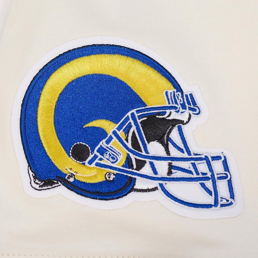 imagePro Standard Mens NFL Retro Classics Short Sleeve TeeEggshellRoyal Blue