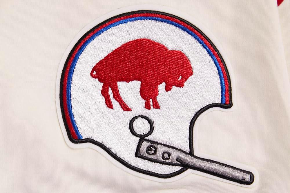 imagePro Standard Mens NFL Retro Classics Short Sleeve TeeEggshellRoyal Blue