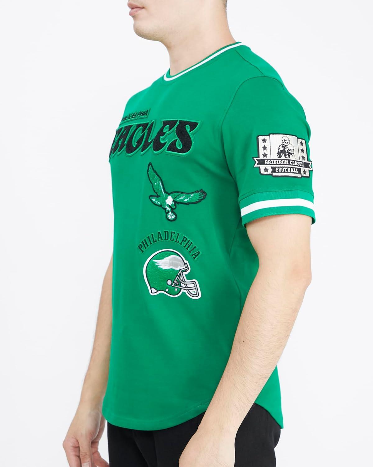 imagePro Standard Mens NFL Retro Classics Short Sleeve TeeKelly Green