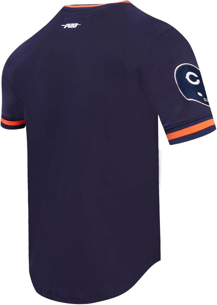 imagePro Standard Mens NFL Retro Classics Short Sleeve TeeMidnight NavyOrangeMidnight Navy