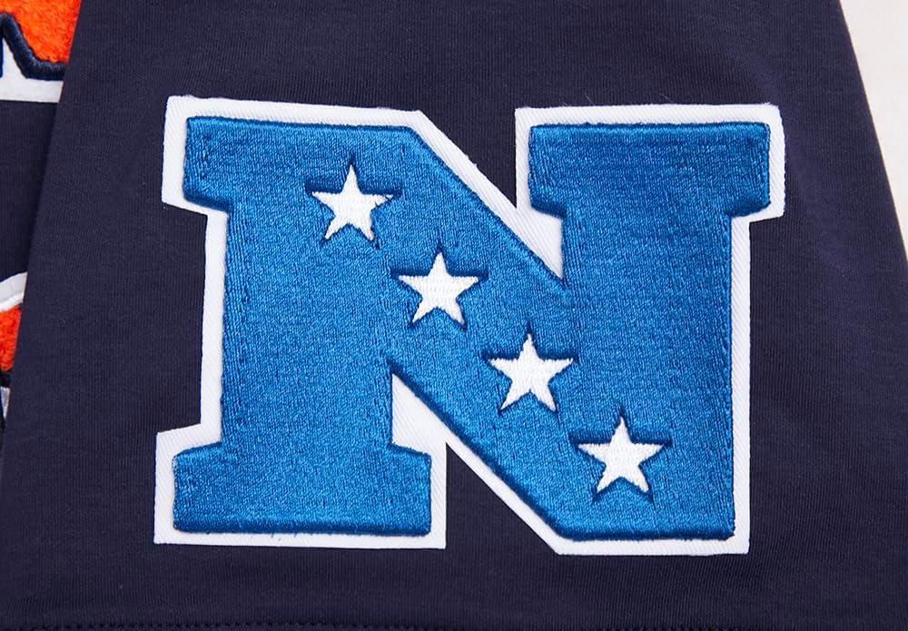 imagePro Standard Mens NFL Retro Classics Short Sleeve TeeMidnight NavyOrangeMidnight Navy