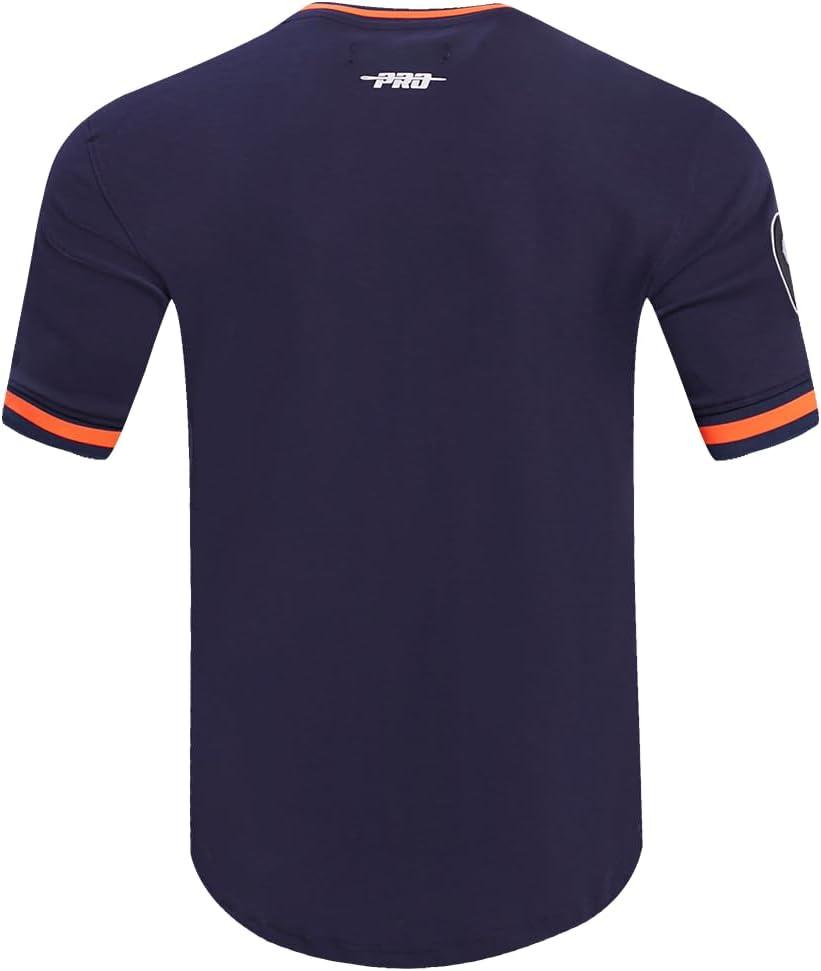 imagePro Standard Mens NFL Retro Classics Short Sleeve TeeMidnight NavyOrangeMidnight Navy