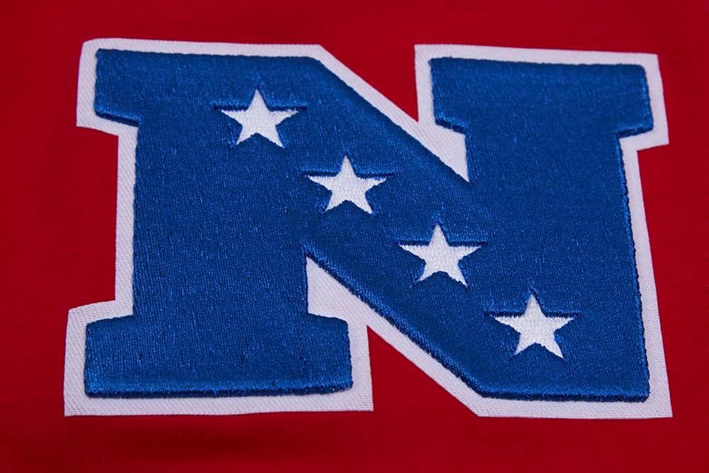 imagePro Standard Mens NFL Retro Classics Short Sleeve TeeRedBlack