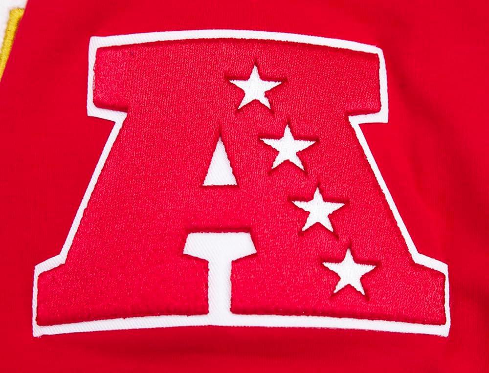 imagePro Standard Mens NFL Retro Classics Short Sleeve TeeRedBlack