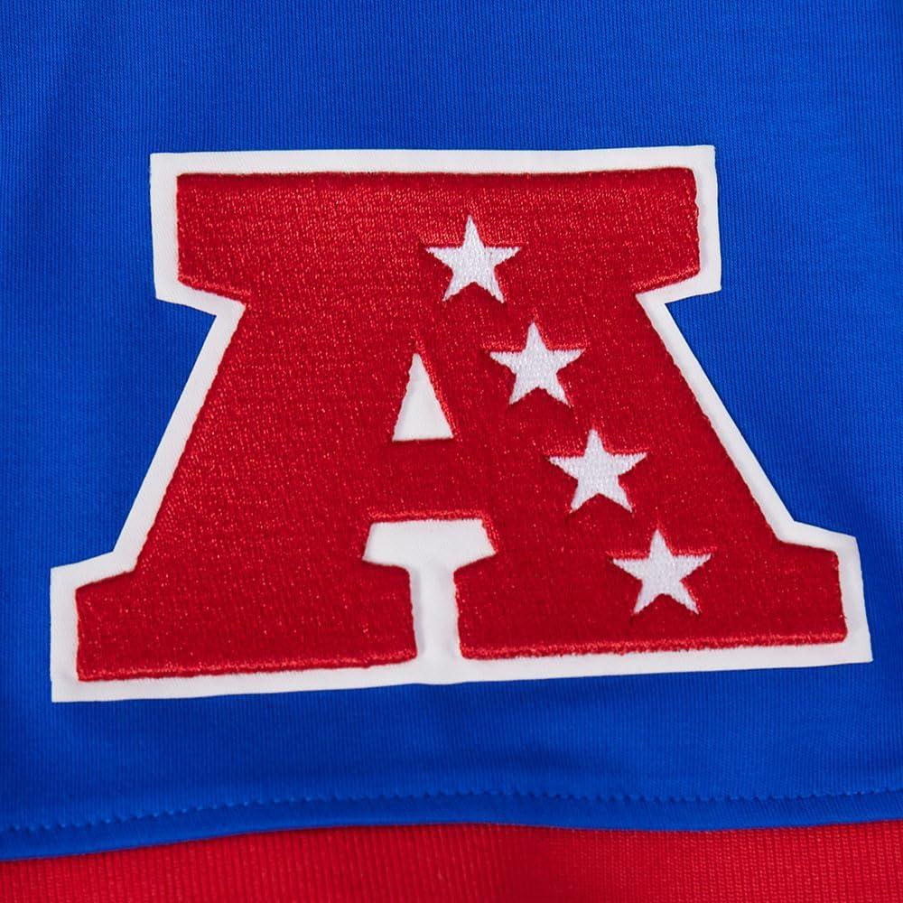 imagePro Standard Mens NFL Retro Classics Short Sleeve TeeRoyal BlueRed