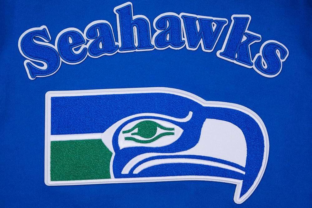 imagePro Standard Mens NFL Retro Classics Varsity JacketBlue