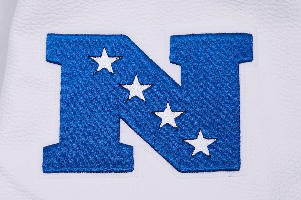 imagePro Standard Mens NFL Retro Classics Varsity JacketBlue