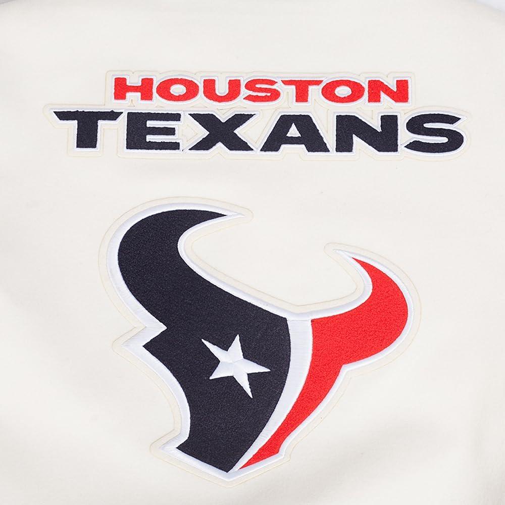 imagePro Standard Mens NFL Retro Classics Varsity JacketOffwhite