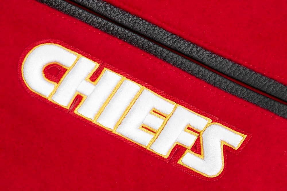 imagePro Standard Mens NFL Retro Classics Varsity JacketRed