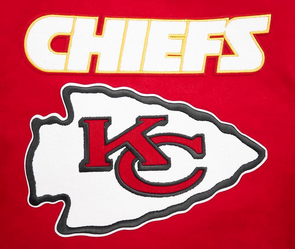 imagePro Standard Mens NFL Retro Classics Varsity JacketRed