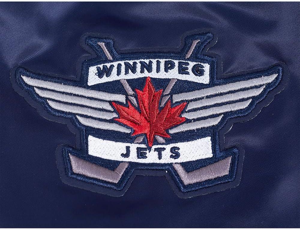 imagePro Standard Mens NHL Classic Satin JacketNavy