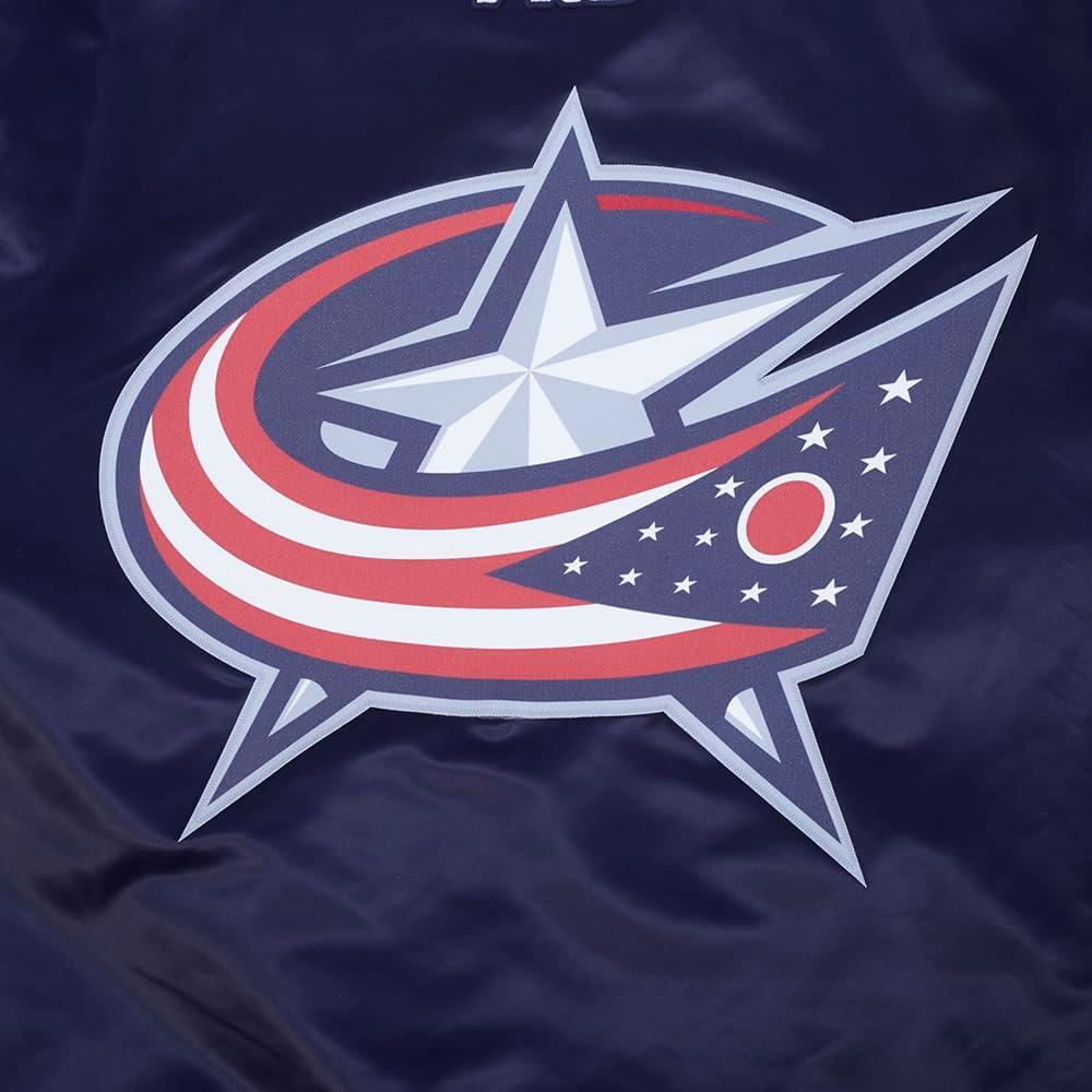 imagePro Standard Mens NHL Classic Satin JacketNavy