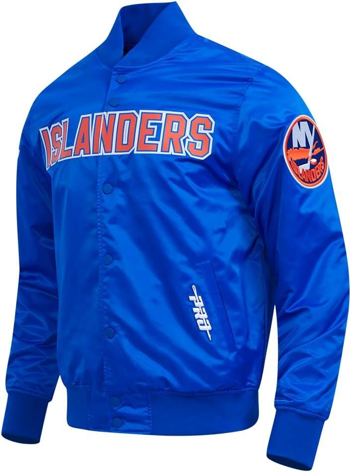 imagePro Standard Mens NHL Classic Satin JacketRoyal Blue