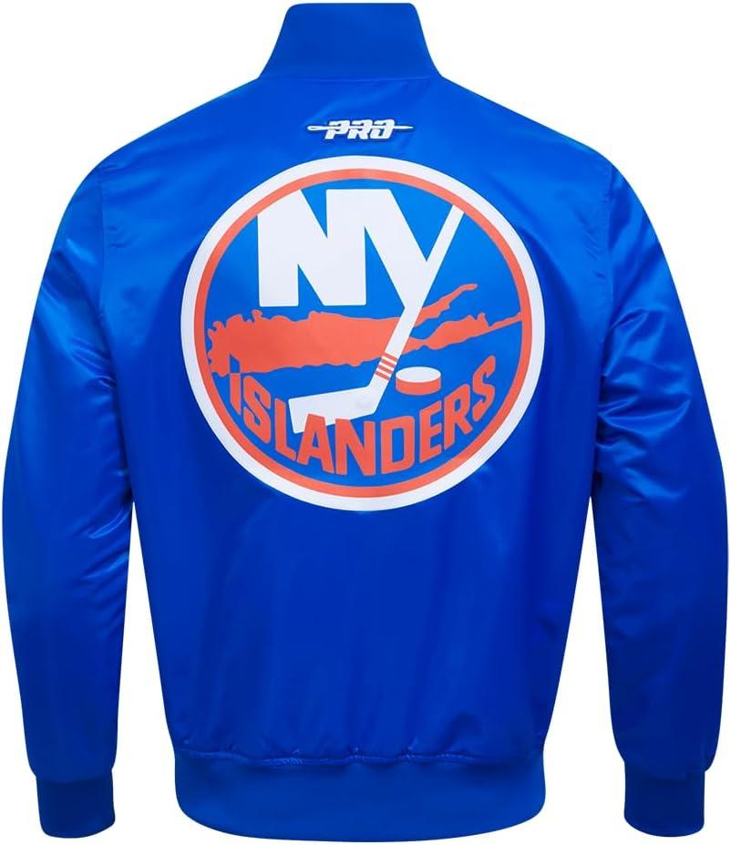 imagePro Standard Mens NHL Classic Satin JacketRoyal Blue