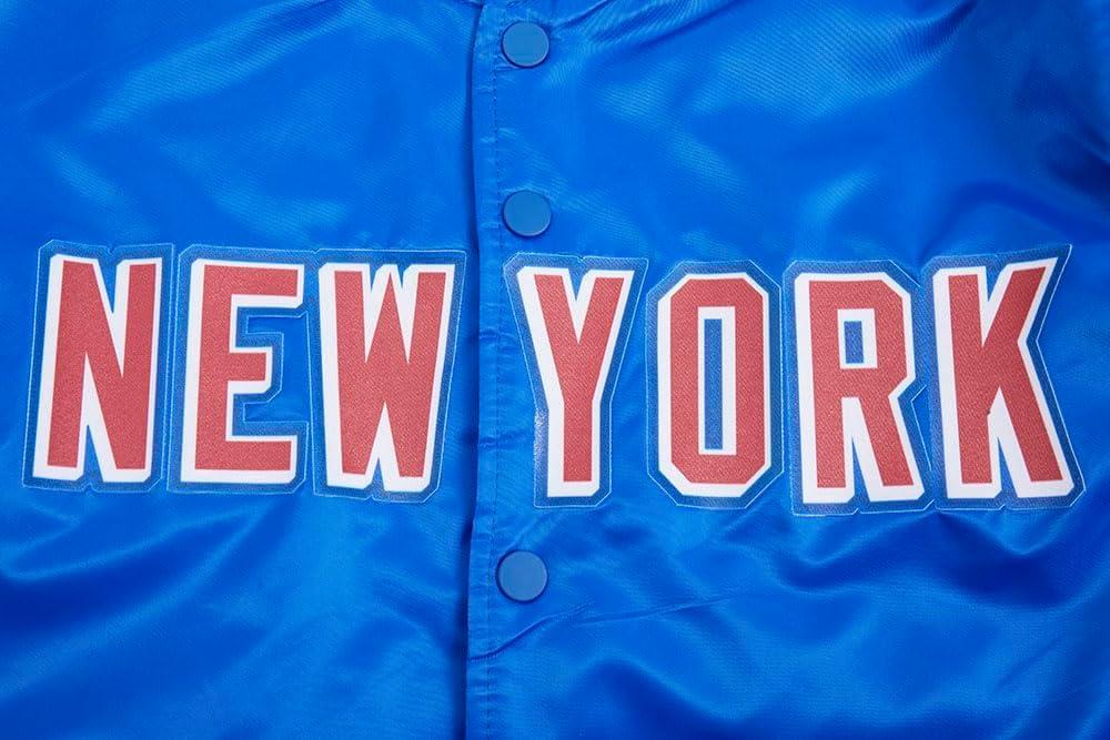 imagePro Standard Mens NHL Classic Satin JacketRoyal Blue