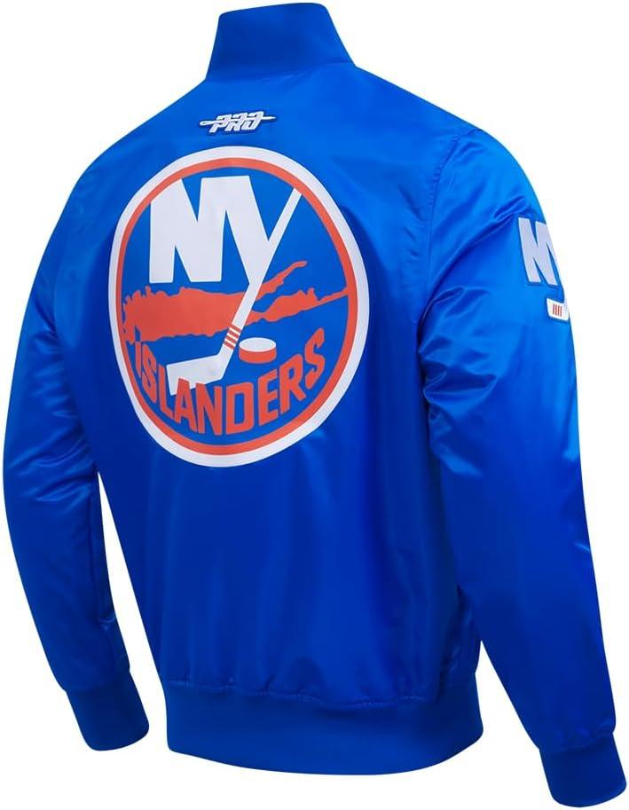imagePro Standard Mens NHL Classic Satin JacketRoyal Blue