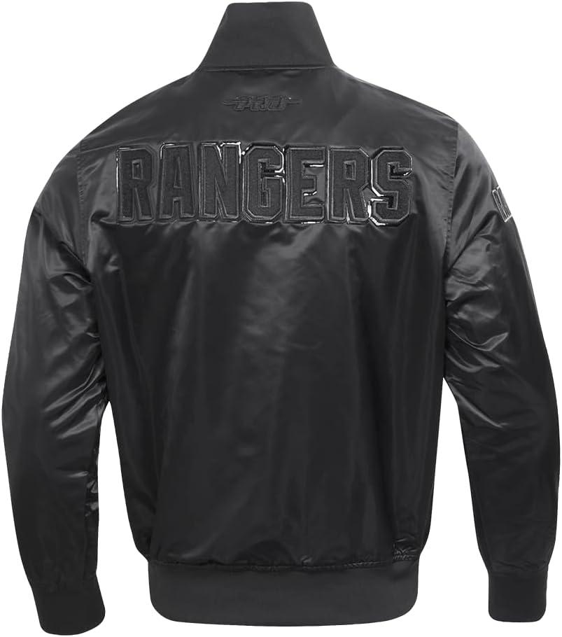 imagePro Standard Mens NHL Classic Satin JacketTriple Black