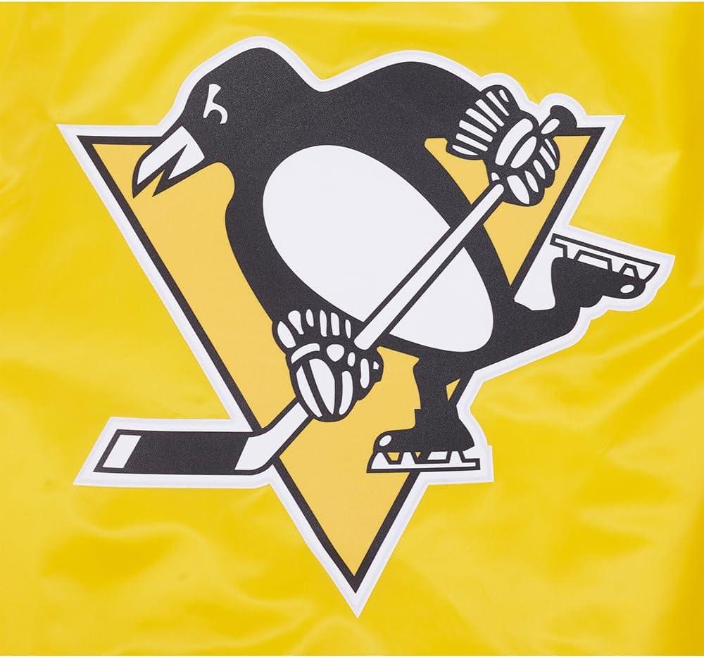 imagePro Standard Mens NHL Classic Satin JacketYellow