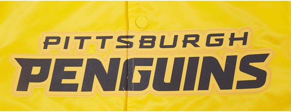 imagePro Standard Mens NHL Classic Satin JacketYellow