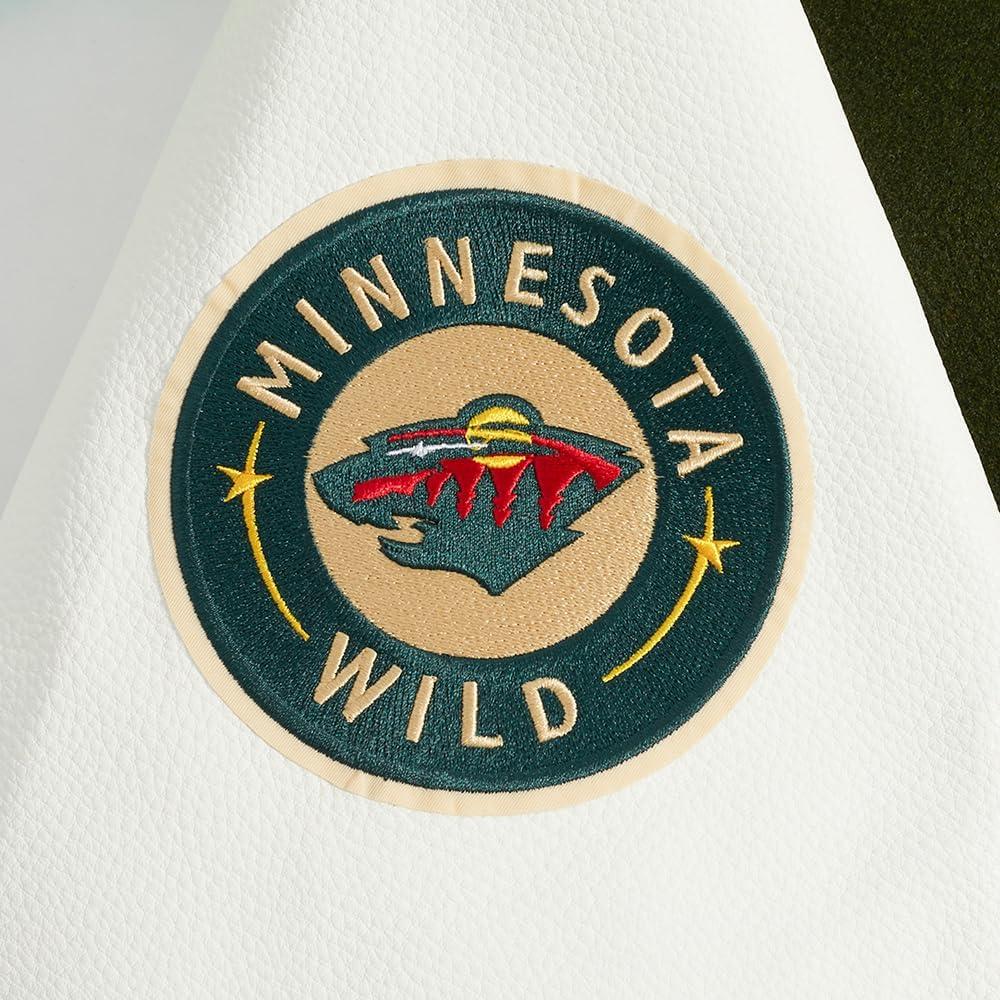 imagePro Standard Mens NHL Classic Varsity JacketForest GreenWhite