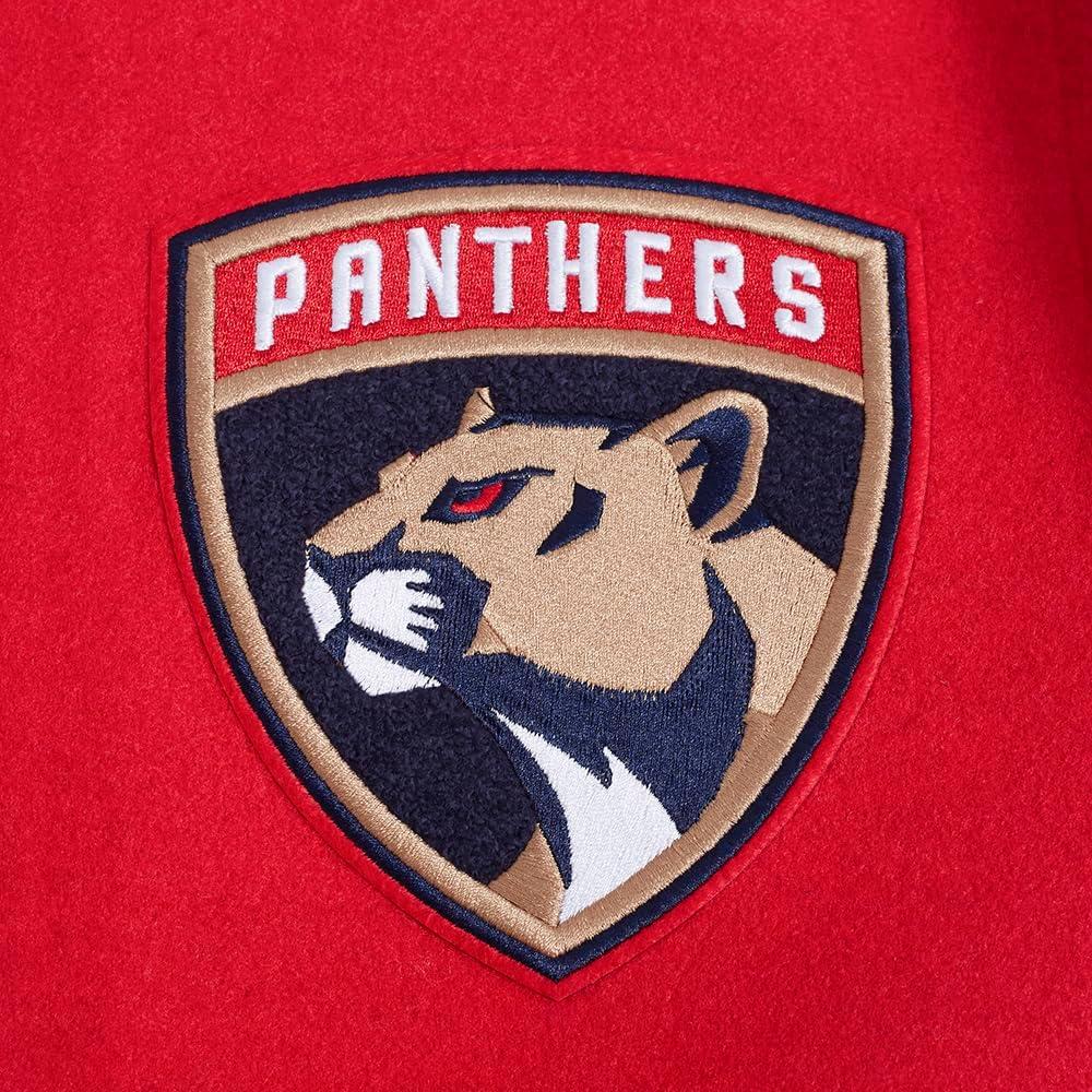 imagePro Standard Mens NHL Classic Varsity JacketRedWhite