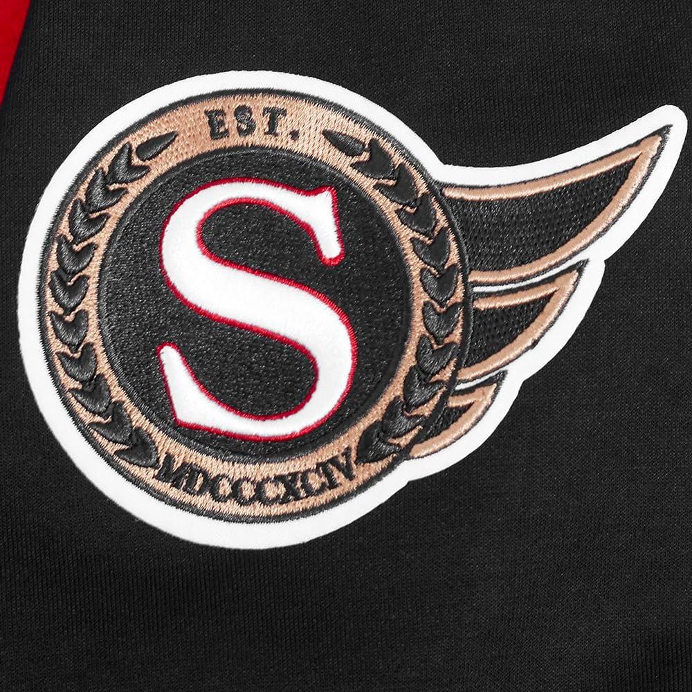 imagePro Standard Mens NHL Old English Pull Over HoodieBlack