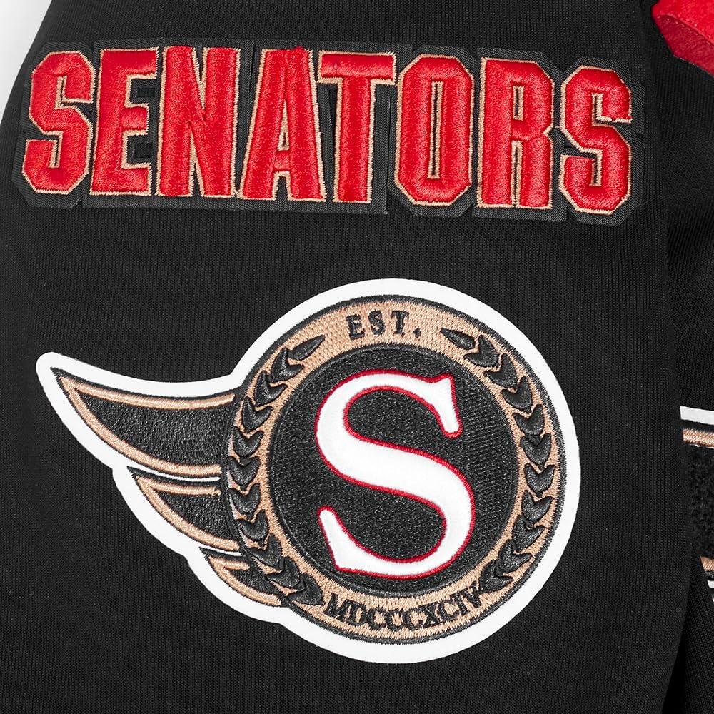 imagePro Standard Mens NHL Old English Pull Over HoodieBlack