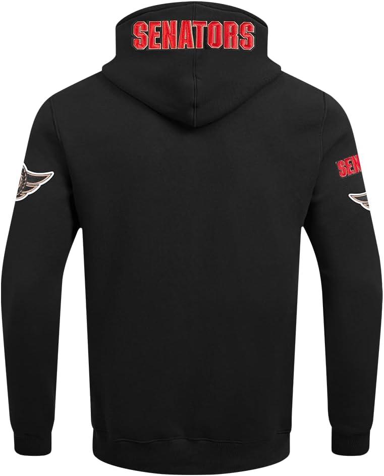 imagePro Standard Mens NHL Old English Pull Over HoodieBlack