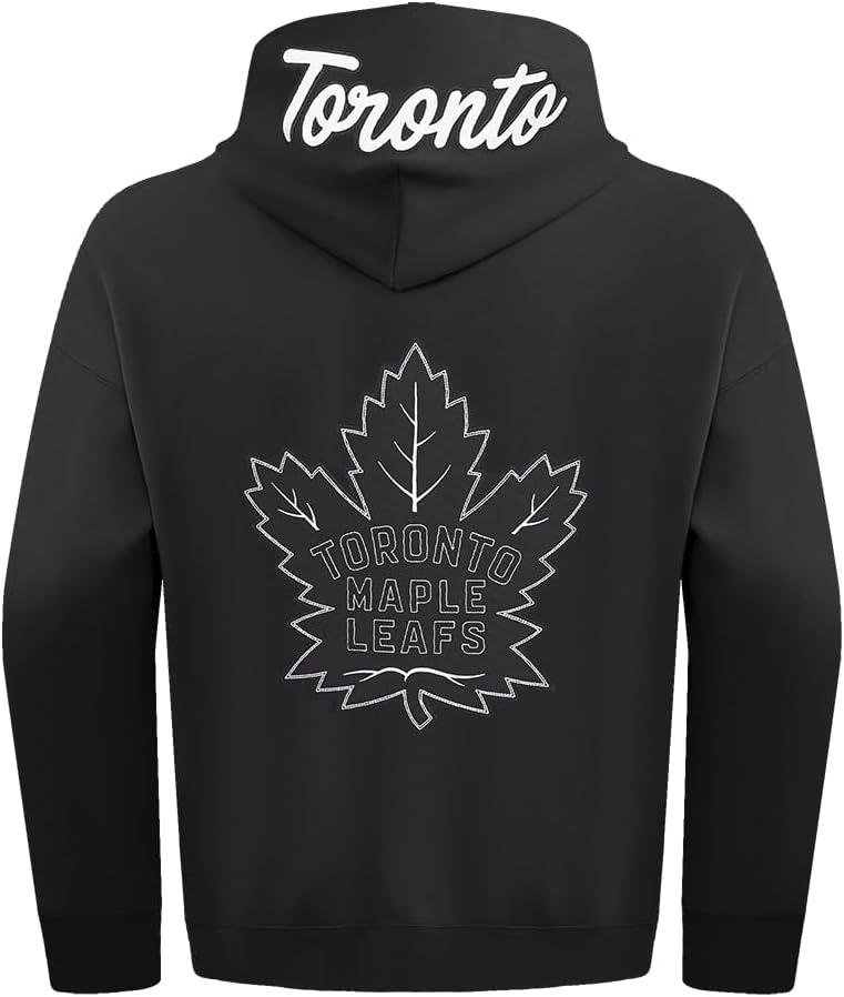 imagePro Standard Mens NHL Paint The City Fleece Pull Over HoodieForest Green