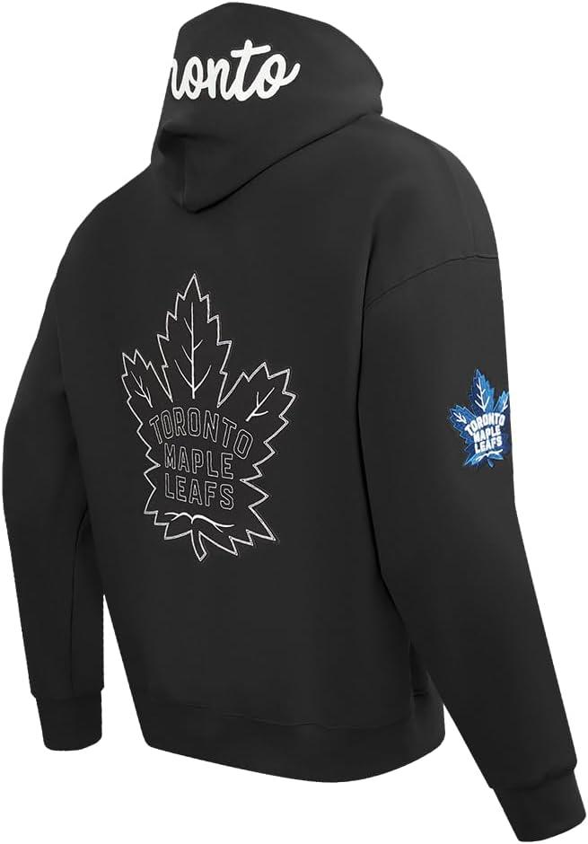 imagePro Standard Mens NHL Paint The City Fleece Pull Over HoodieForest Green