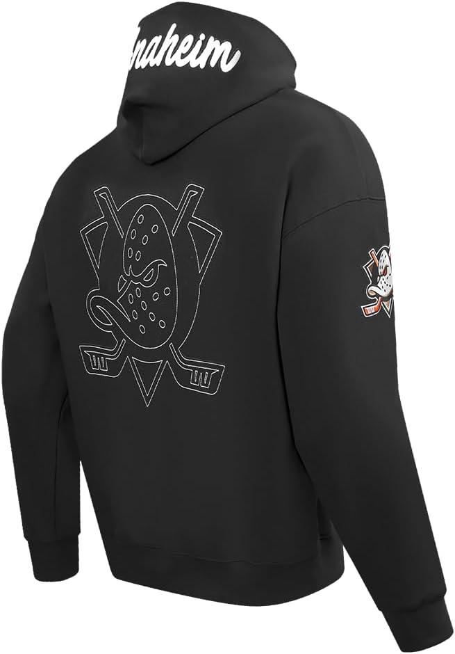 imagePro Standard Mens NHL Paint The City Fleece Pull Over HoodieMidnight NavyRedMidnight Navy