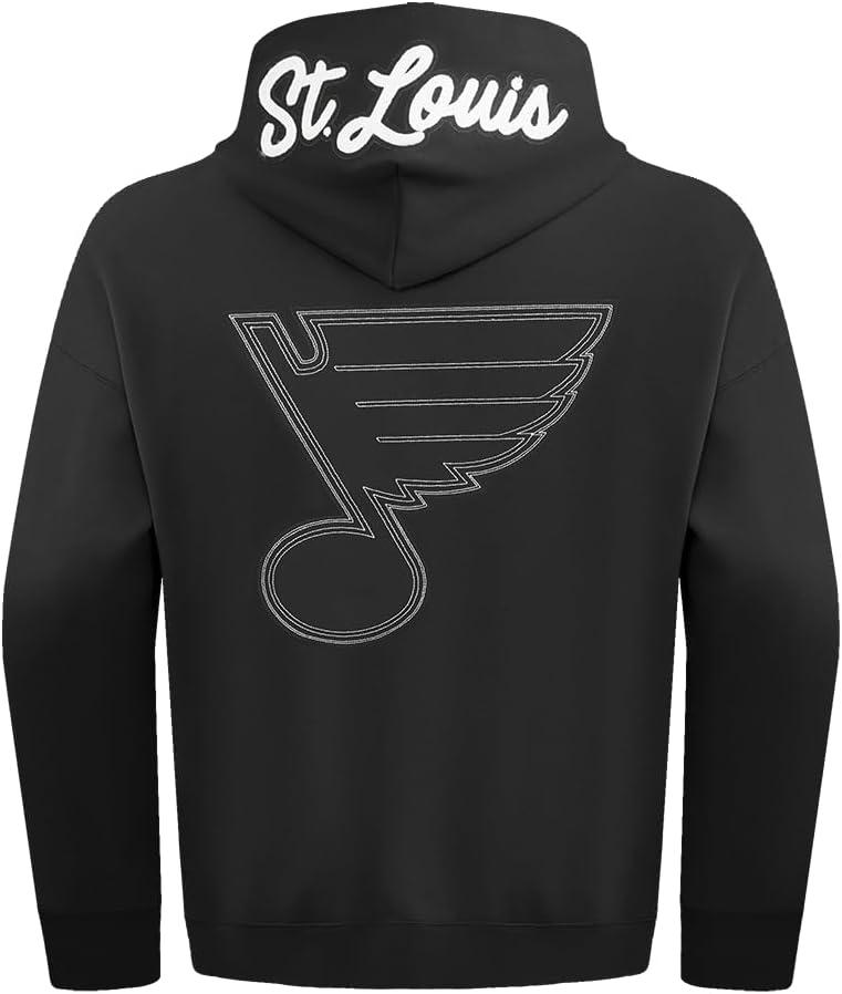 imagePro Standard Mens NHL Paint The City Fleece Pull Over HoodieSteel Blue
