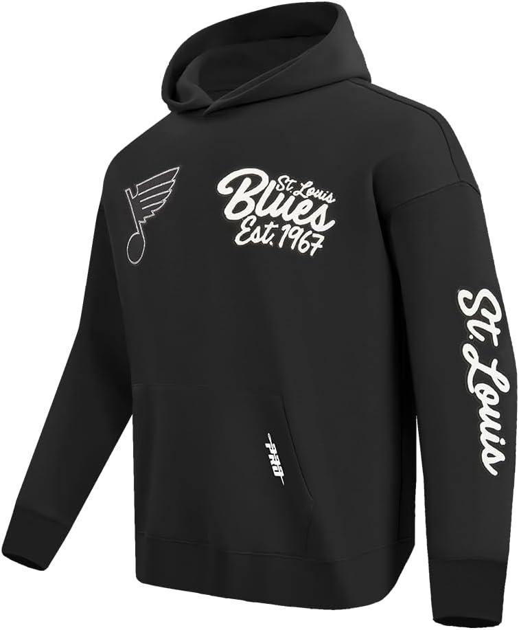 imagePro Standard Mens NHL Paint The City Fleece Pull Over HoodieSteel Blue