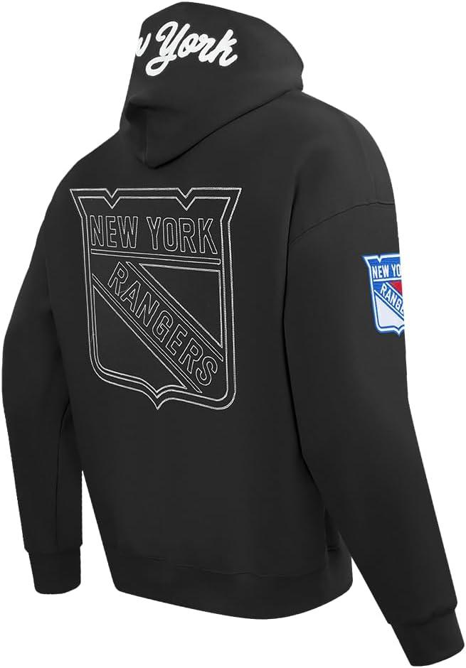 imagePro Standard Mens NHL Paint The City Fleece Pull Over HoodieWashed Midnight Navy