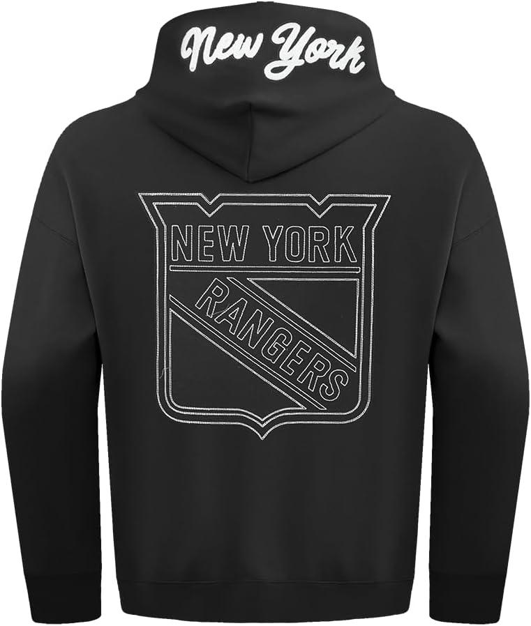 imagePro Standard Mens NHL Paint The City Fleece Pull Over HoodieWashed Midnight Navy