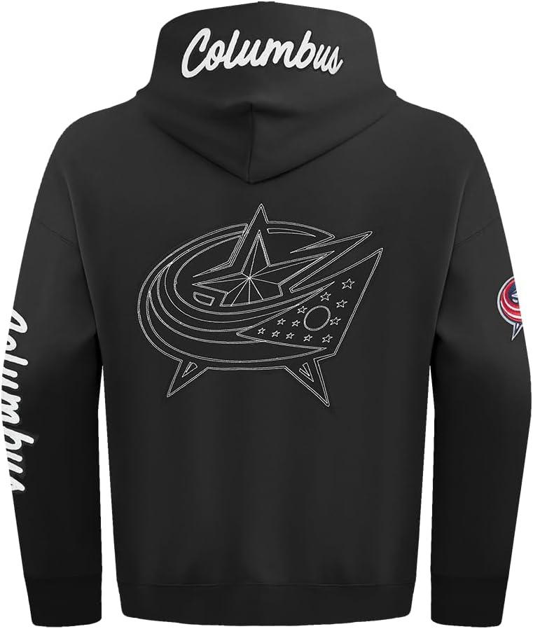 imagePro Standard Mens NHL Paint The City Fleece Pull Over HoodieWhite