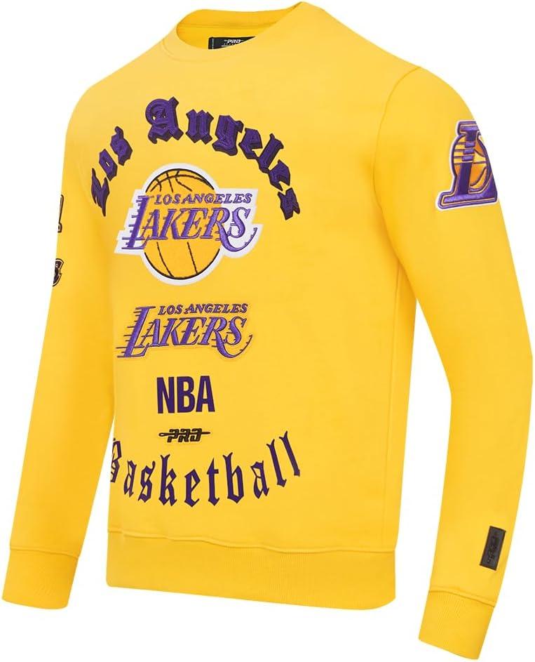 imagePro Standard Mens NHL Paint The City Fleece Pull Over HoodieYellow