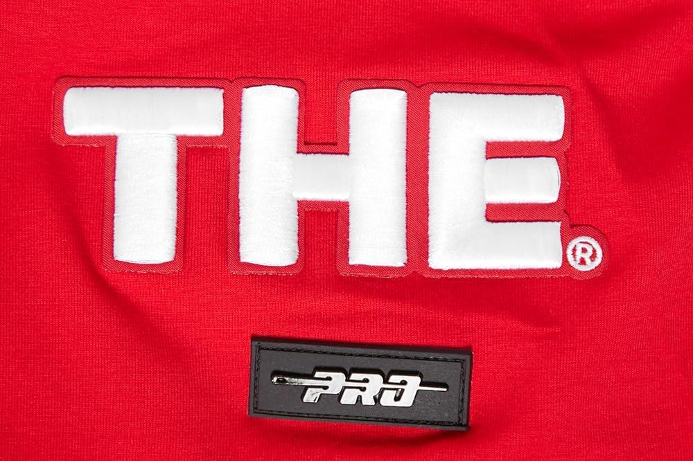 imagePro Standard Mens Ohio State University Classic Chenille Short Sleeve Tee Red L