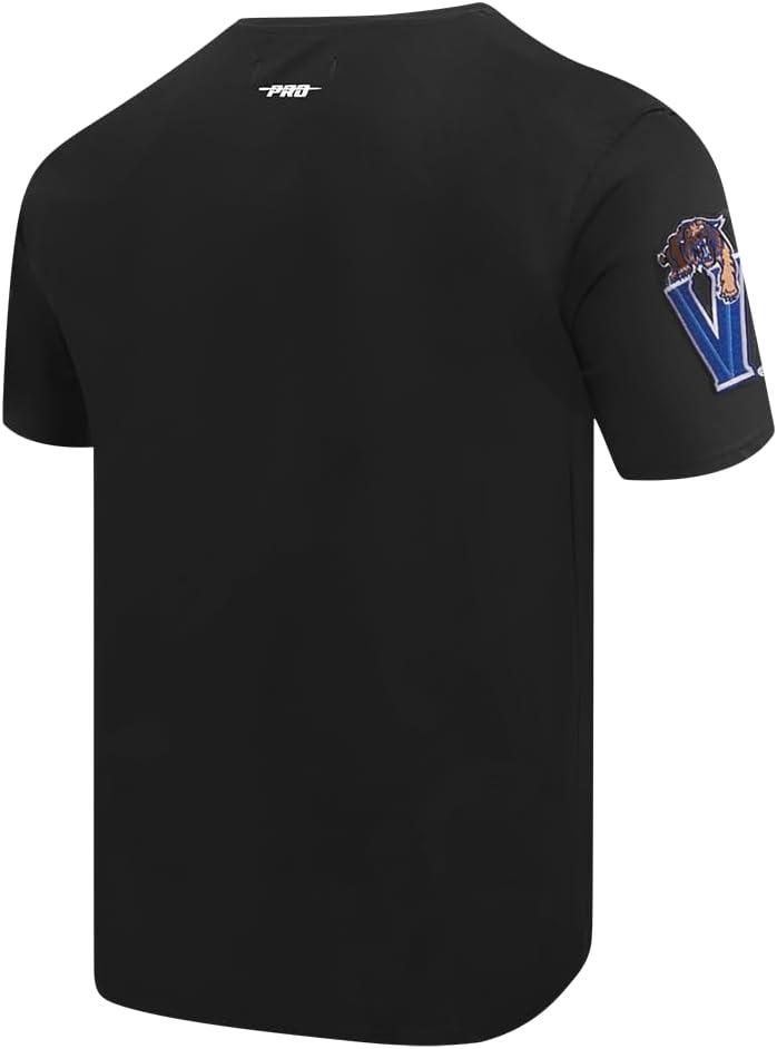 imagePro Standard Mens Villanova University Classic Chenille Short Sleeve Tee Black L