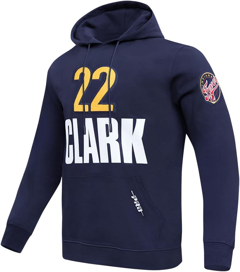 imagePro Standard Mens WNBA Indiana Fever Classic Player Name And Number Pull Over HoodieMidnight Navy