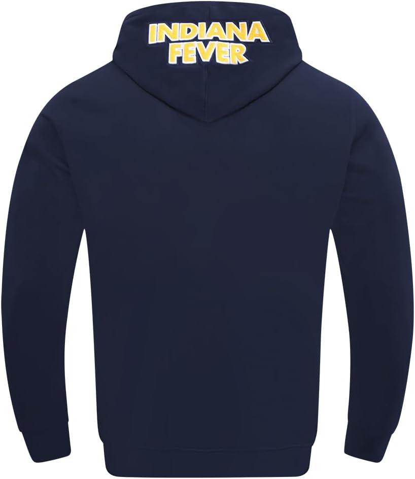 imagePro Standard Mens WNBA Indiana Fever Classic Player Name And Number Pull Over HoodieMidnight Navy