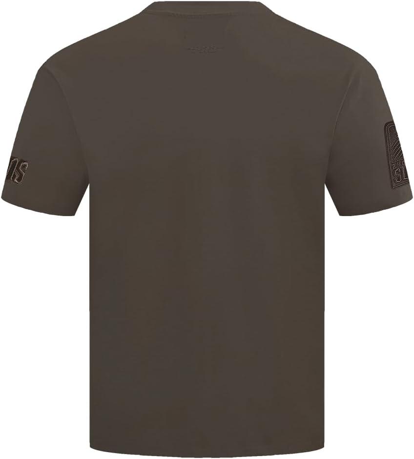 imagePro Standard NBA Mens Mens NBA Neutral Cotton Short Sleeve TeeDark Taupe