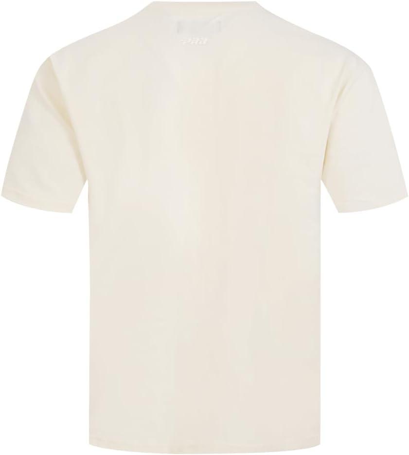 imagePro Standard NBA Mens Mens NBA Neutral Cotton Short Sleeve TeeEggshell