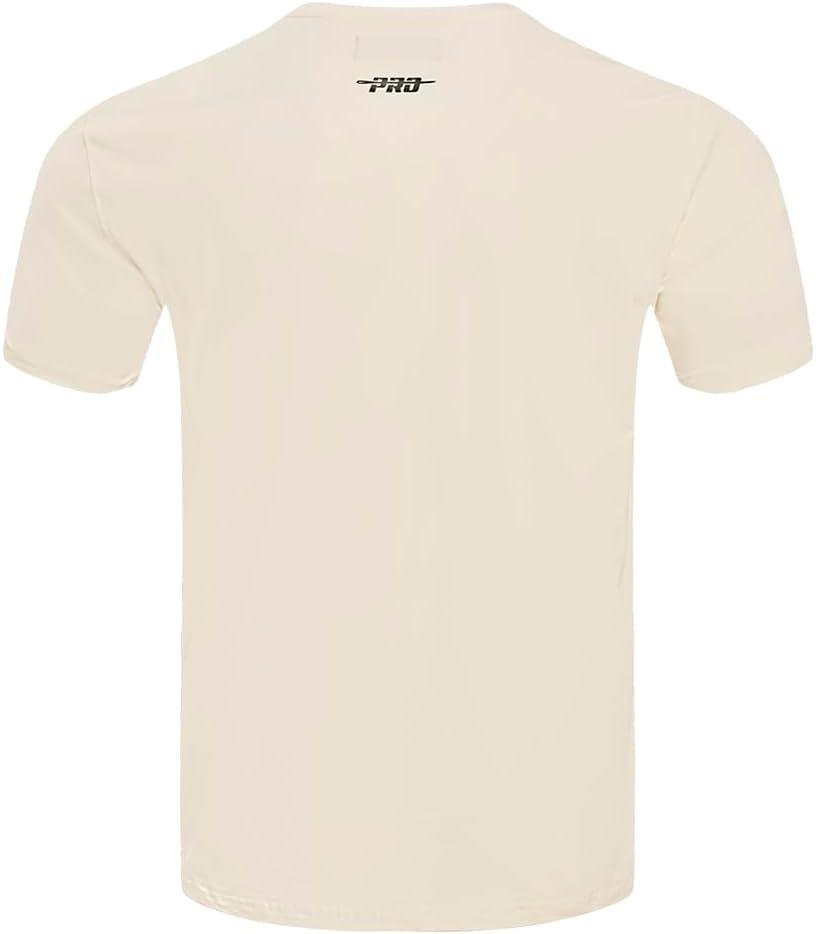 imagePro Standard NBA Mens Mens NBA Retro Classics Cotton Taping TeeEggshell Red