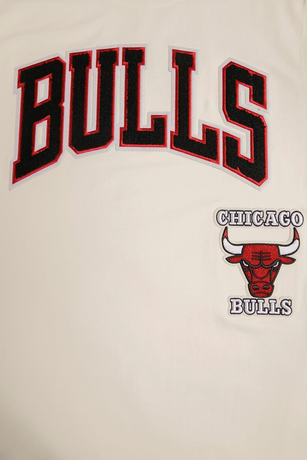 imagePro Standard NBA Mens Mens NBA Retro Classics Cotton Taping TeeEggshell Red