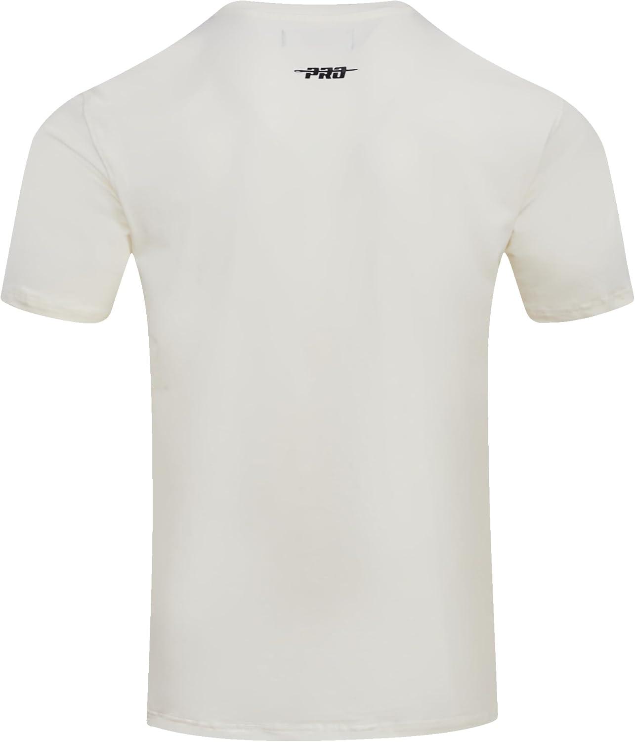 imagePro Standard NBA Mens Mens NBA Retro Classics Cotton Taping TeeEggshellRoyal Blue