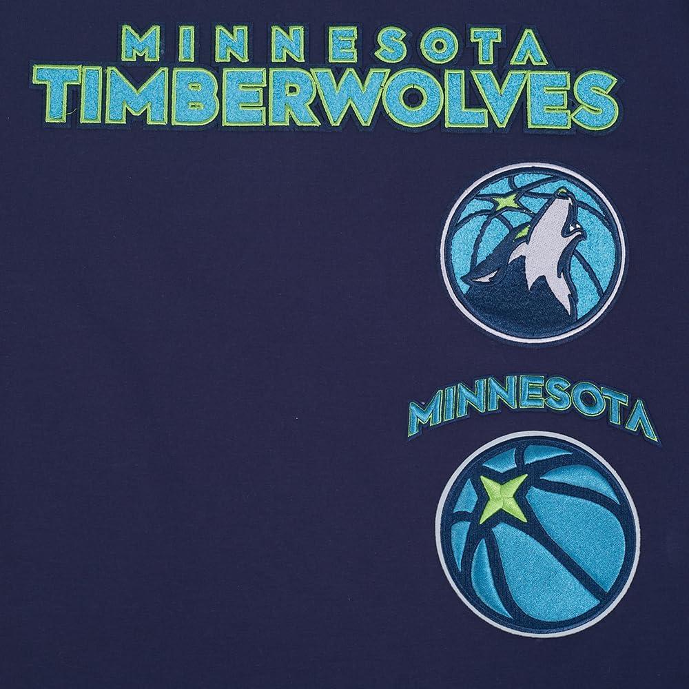 imagePro Standard NBA Mens Mens NBA Retro Classics Cotton Taping TeeMidnight Navy