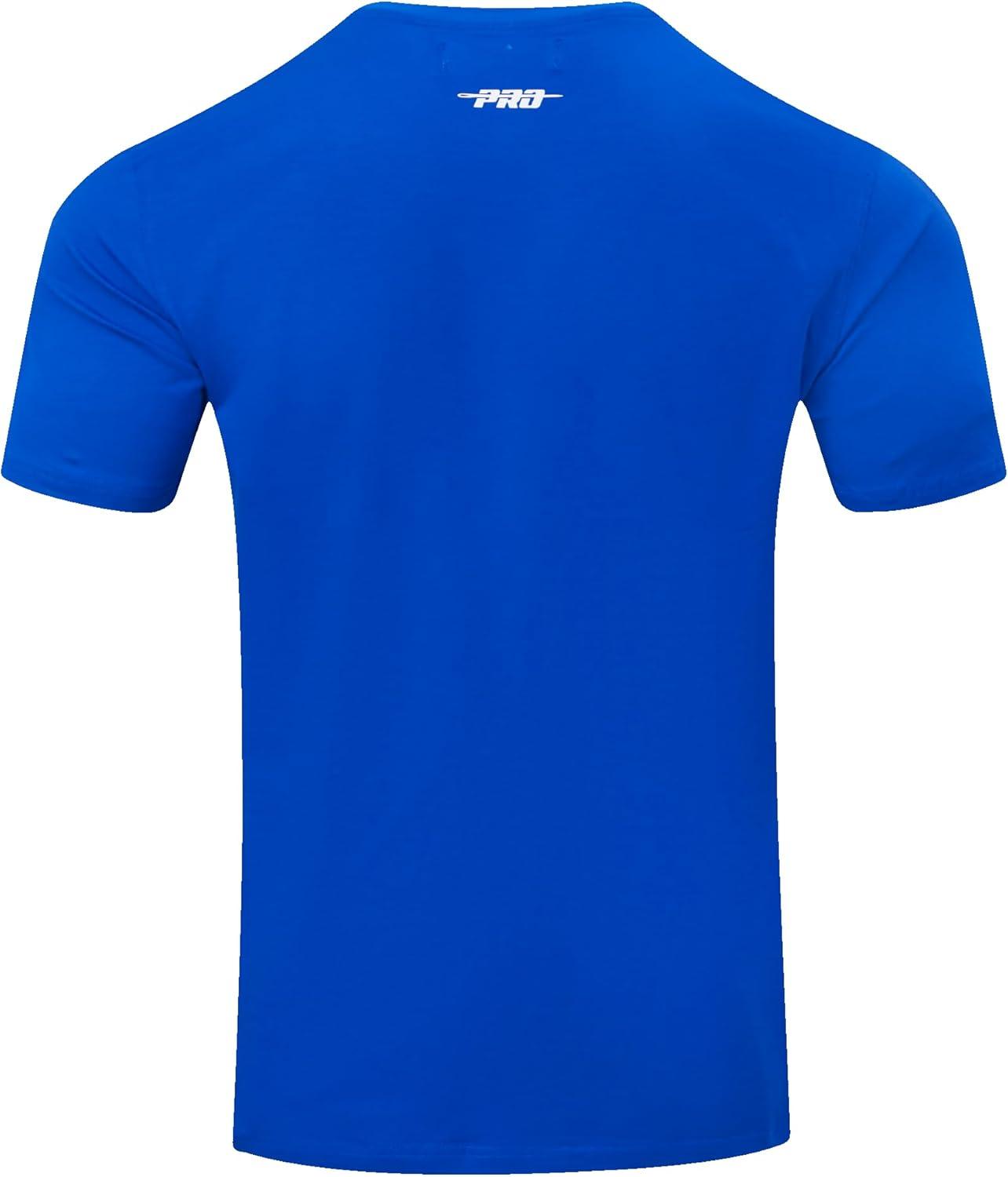 imagePro Standard NBA Mens Mens NBA Retro Classics Cotton Taping TeeRoyal BlueRed