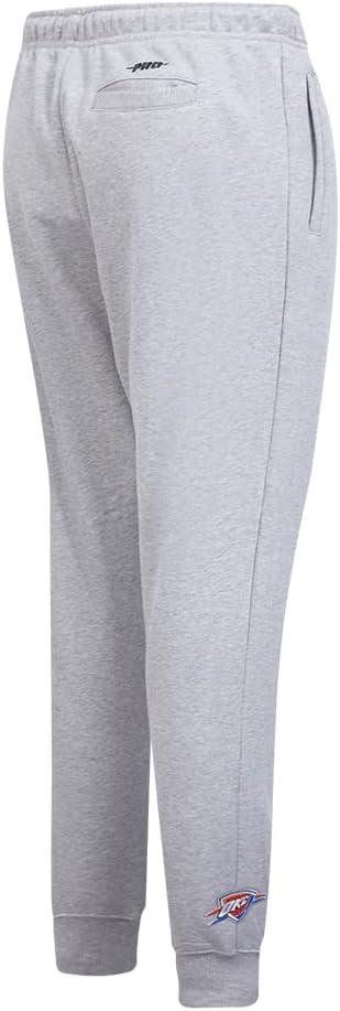 imagePro Standard NBA Womens Womens NBA Old English Brushed Back French Terry SweatpantHeather Grey