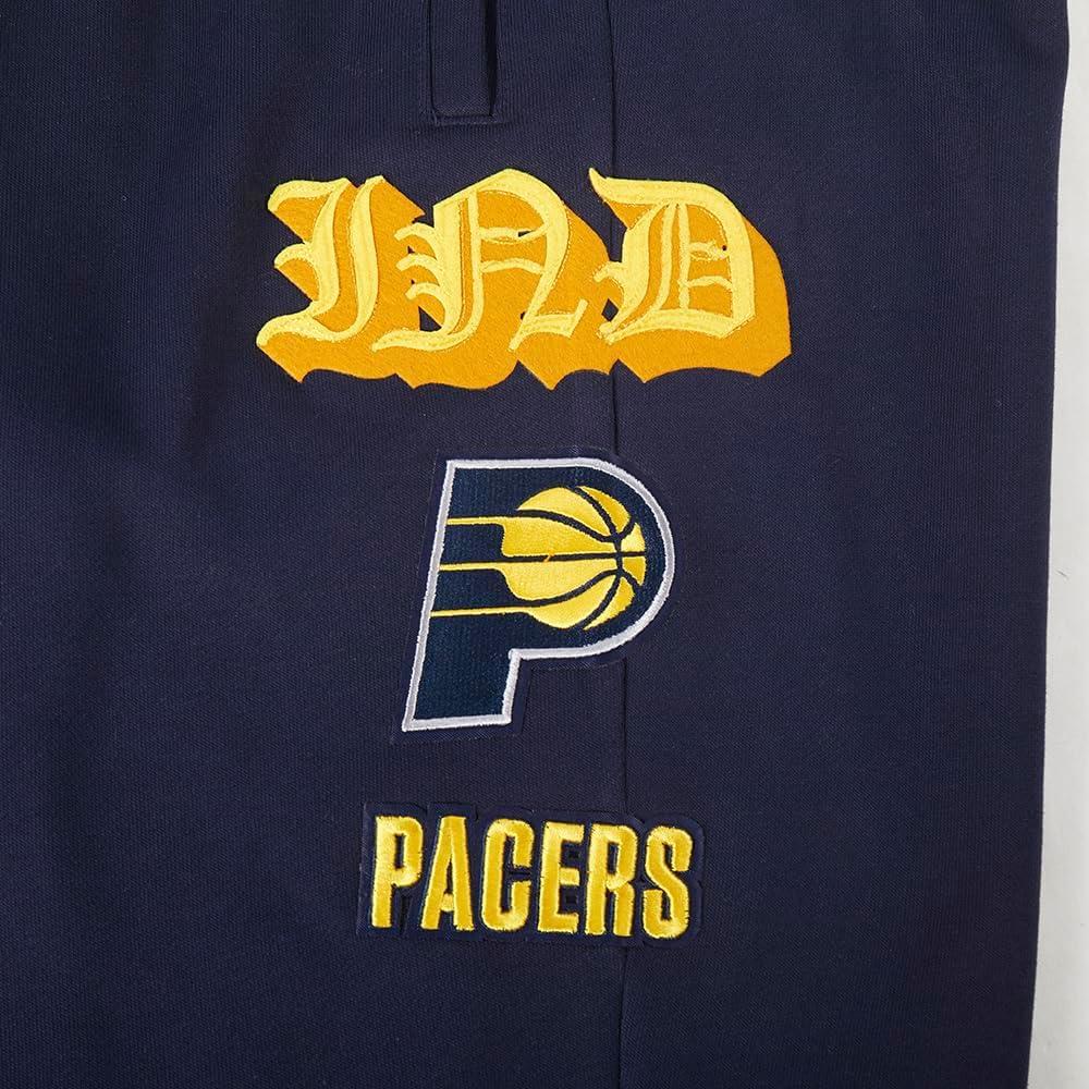 imagePro Standard NBA Womens Womens NBA Old English Brushed Back French Terry SweatpantMidnight Navy